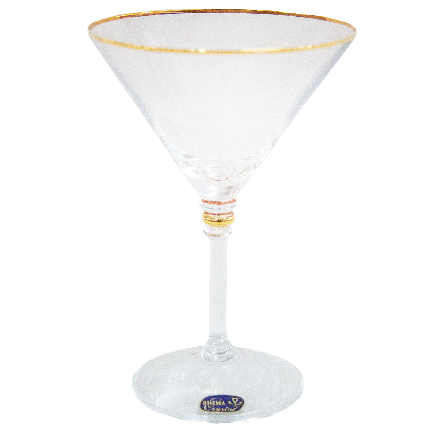 Бокал для мартини 210 мл 6 шт серия Оливия стекло Crystalex Богемия Чехия арт BT03614