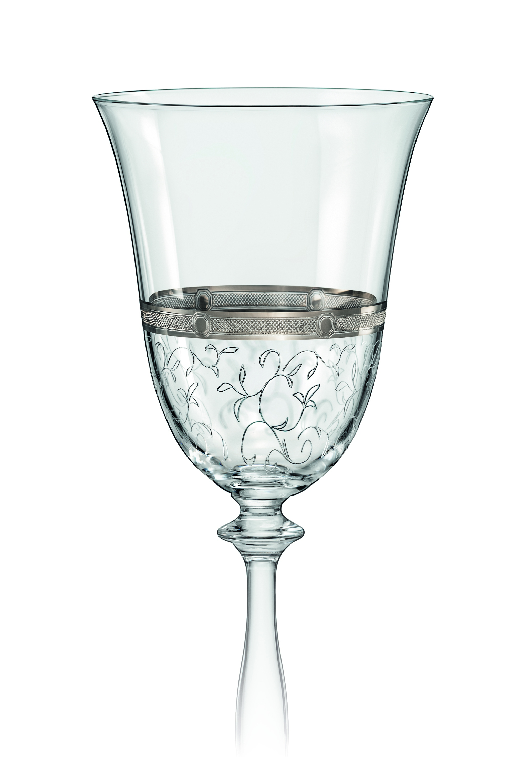 Бокал для вина 185 мл 6 шт серия Анжела стекло Crystalex Богемия Чехия арт BT73024