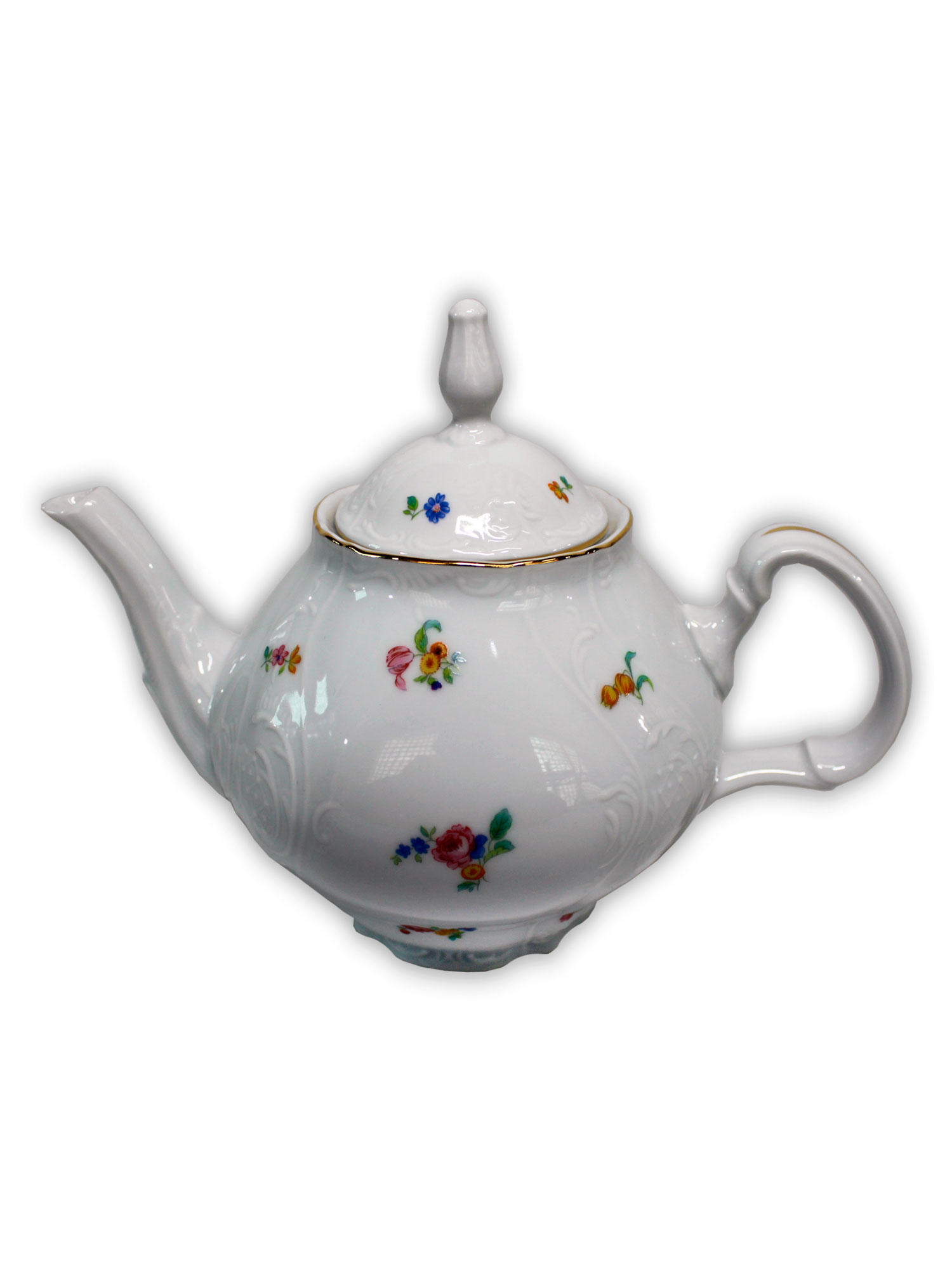 Чайник 1,20 л с крышкой, Бернадот Bernadotte декор Мелкие цветы