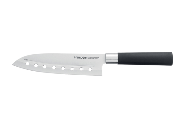 Нож Сантоку с отверстиями 175 см NADOBA серия KEIKO