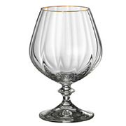 Бокал для бренди 400 мл 6 шт серия Анжела стекло Crystalex Богемия Чехия арт BT02186