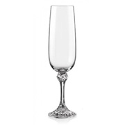 Бокал для шампанского 180 мл 6 шт серия Джулия стекло Crystalex Богемия Чехия арт BT01127