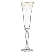 Бокал для шампанского 180 мл 6 шт серия Виктория стекло Crystalex Богемия Чехия арт BT05050