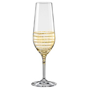 Бокал для шампанского 200 мл 2 шт серия Аморосо стекло Crystalex Богемия Чехия арт BT10522