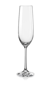 Бокал для шампанского 190 мл 2 шт серия Виола стекло Crystalex Богемия Чехия арт BT72580