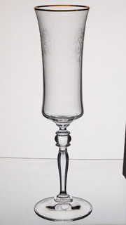 Бокал для шампанского 190 мл 6 шт серия Грация стекло Crystalex Богемия Чехия арт BT73026