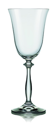 Бокал для вина 185 мл 6 шт серия Анжела стекло Crystalex Богемия Чехия арт BT00885