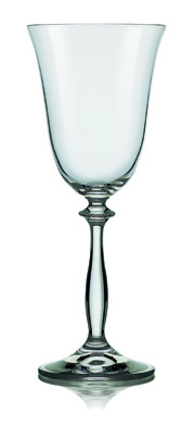 Бокал для вина 250 мл 6 шт серия Анжела стекло Crystalex Богемия Чехия арт BT01518