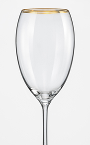 Бокал для вина 450 мл 2 шт серия Грандиосо стекло Crystalex Богемия Чехия арт BT10617
