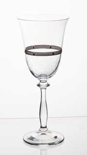 Бокал для вина 250 мл 6 шт серия Анжела стекло Crystalex Богемия Чехия арт BT73014