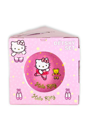 Детский набор 3 предмета  CAIRO декор Hello Kitty , розовый