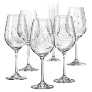 Elements бокал для вина 450 мл 6 шт серия Виола стекло Crystalex Богемия Чехия арт BT72439