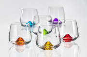 Набор бокалов для бренди 310 мл 6 шт цвет D4725 серия Айлэндс стекло Crystalex Богемия Чехия арт BT72368