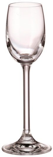 Рюмка для водки ликера 65 мл набор 6 шт серия COLIBRI стекло Crystalite BOHEMIA атр bss0116