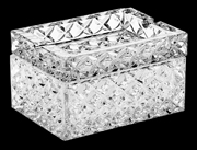 Шкатулка-пепельница 12 см серия Diamond хрусталь Crystal BOHEMIA атр bph567