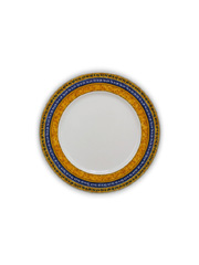 Тарелка десертная Cairo19 см декор Сине-желтые полоски
