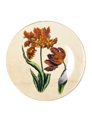 Тарелка настенная 27 см декор Тюльпан