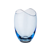 Ваза Гондола синяя 255мм стекло Crystalex арт bt10940