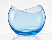 Ваза Гондола синяя 175мм стекло Crystalex арт bt10946